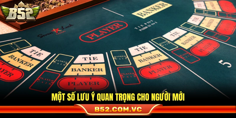 Vài lưu ý then chốt dành cho người mới